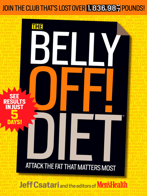 Title details for The Belly Off! Diet by Jeff Csatari - Available